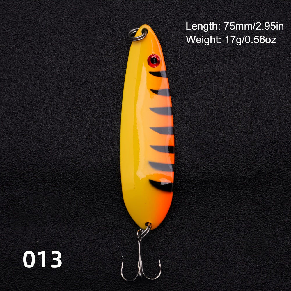 75mm/95mm Swim Bait Artificial Iron Trout Fishing Sequin Iron Fishing Spoon Lure
